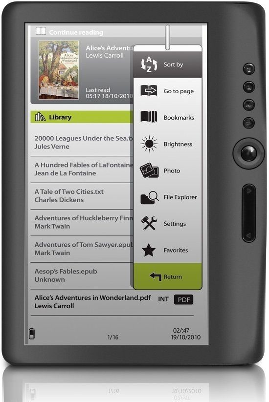 Aluratek Libre Color EReader met 7 inch kleurenscherm ElektronicaDeal.nl