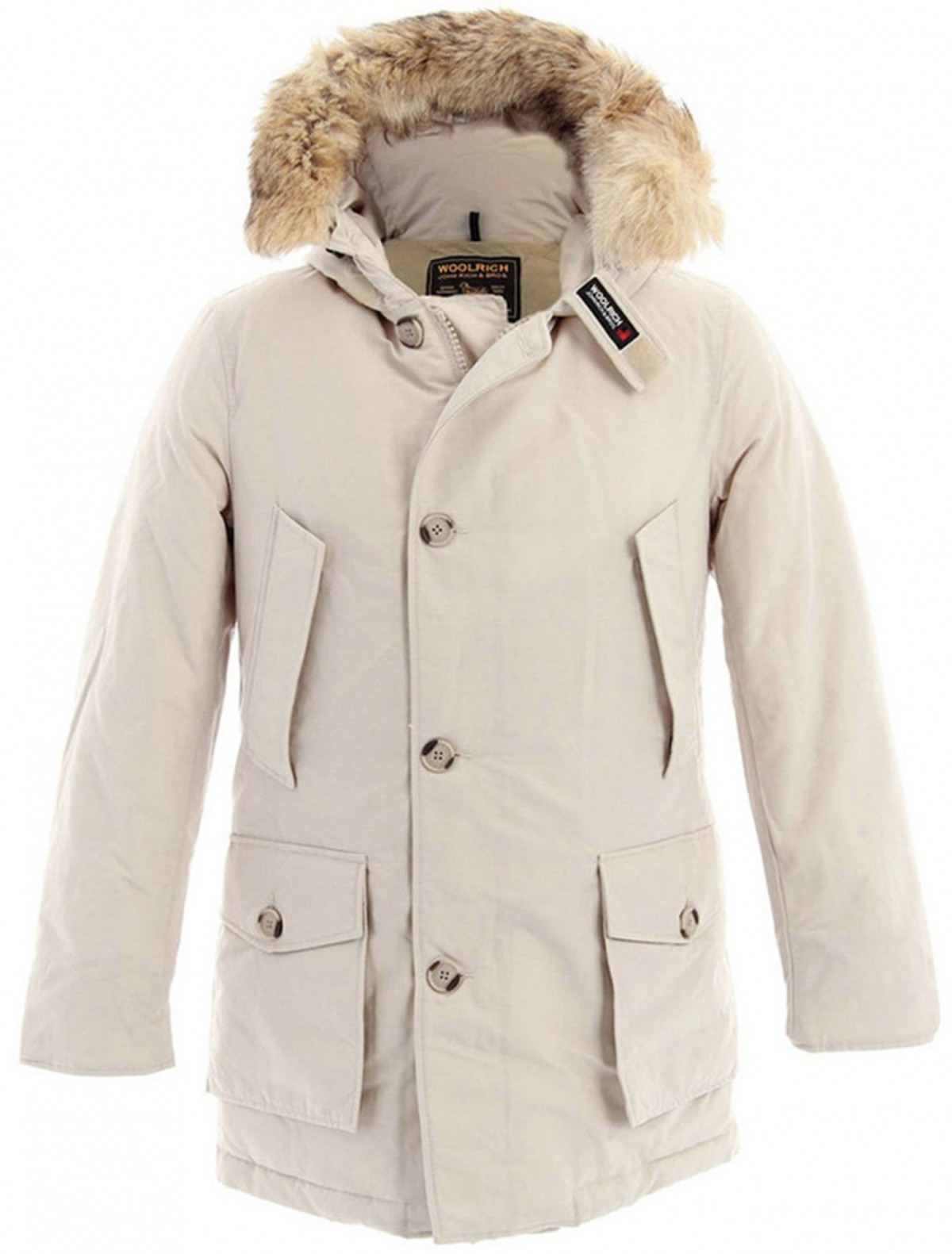 Woolrich Byrd Parka Jas Heren Wit Maat XXL | SoftshellWebshop.nl