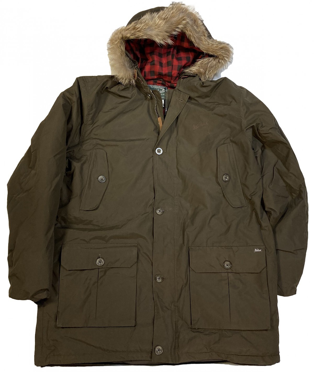 Woolrich Arctic Parka Jas Heren Bruin Maat XL
