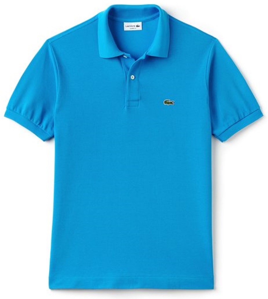 Lacoste Polo Korte mouwen Classic Fit Heren Lichtblauw Maat XS 2