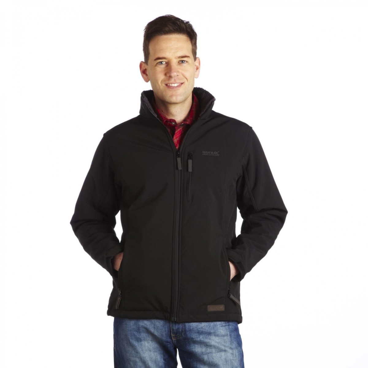 Regatta Cato II Softshell Winter Jas Heren Zwart SoftshellWebshop