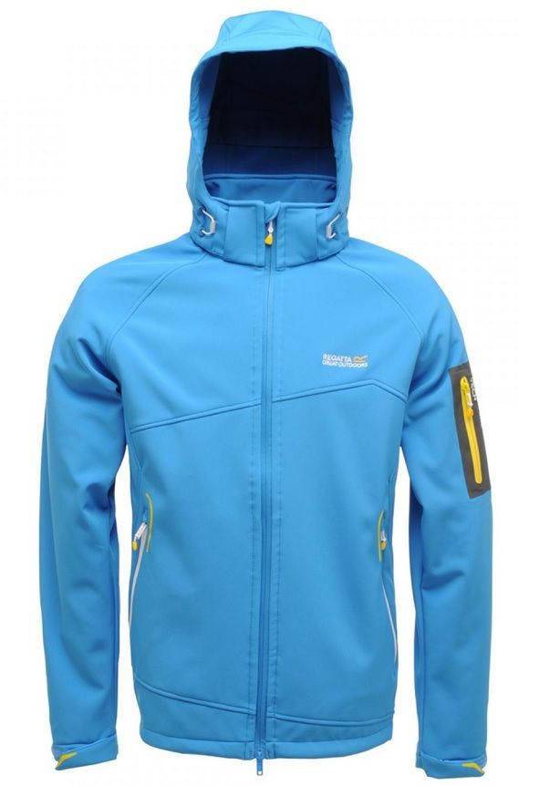 Regatta Uproar professionele softshelljas voor heren, interactief, winddicht, marineblauw/marineblauw, maat XL Regatta Uproar professionele softshelljas voor heren, interactief, winddicht, marineblauw/marineblauw, maat XL
