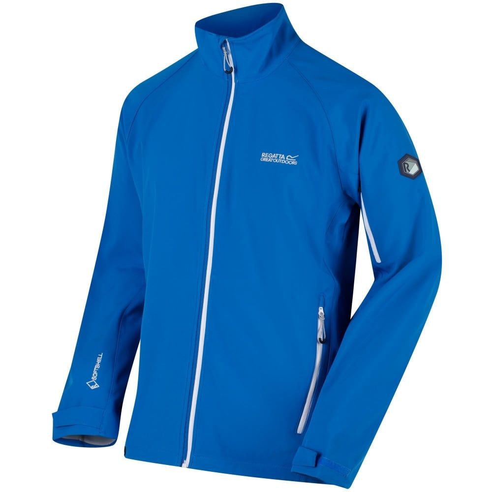 Regatta Hewitts VII Heren Winter Softshell Jas - Oranje met zwart - Heren Regatta Hewitts VII Heren Winter Softshell Jas - Oranje met zwart - Heren