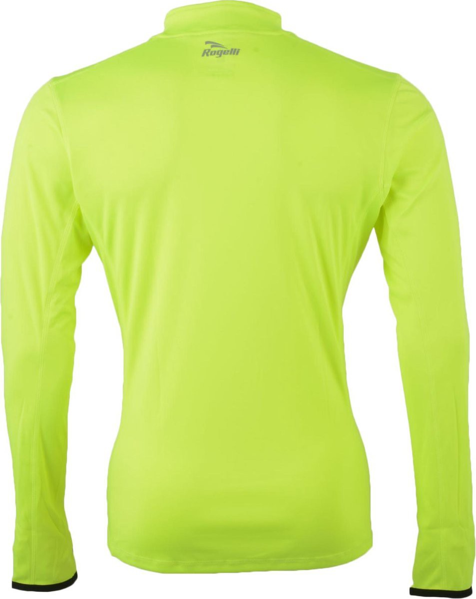 Rogelli Campton Hardloopshirt met lange mouw Heren Fluor Geel SoftshellWebshop