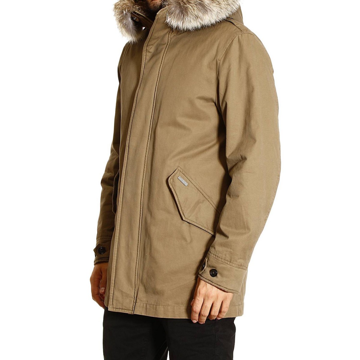 Woolrich Winter Cotton Eskimo Parka Heren Heren Merkkleding