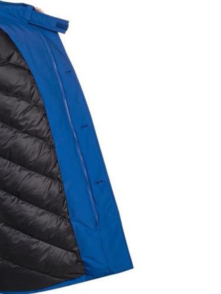 Woolrich Dayton Parka Blauw Heren Maat S SoftshellWebshop