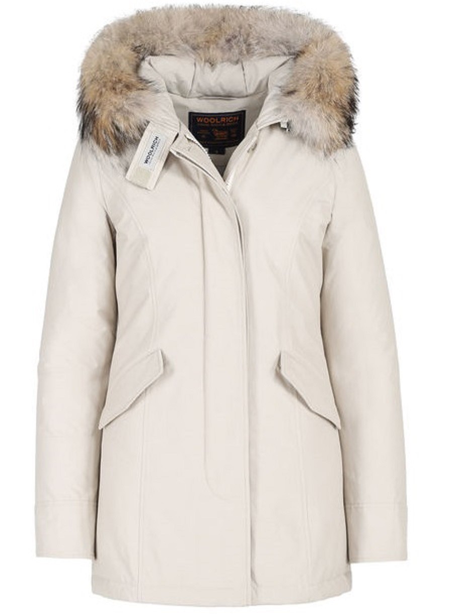 wat betreft Jabeth Wilson Vernederen Woolrich Arctic Parka Winterjas Dames Crème Wit - Maat L |  SoftshellWebshop.nl