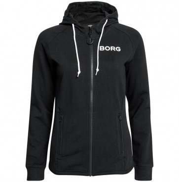 Bjorn Borg - Sonia- Hoodie vest - Dames - Zwart - Maat 38