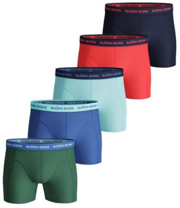 Björn Borg - 5 pack - Essential - Boxershorts - Heren - Multi - Maat M 