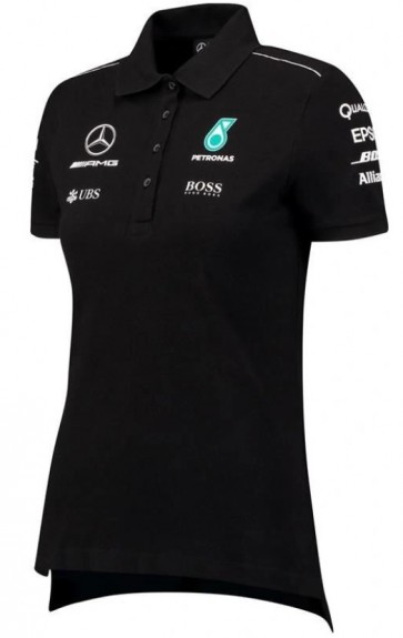 Hugo Boss - Mercedes AMG F1 - Formule 1 - Team Polo - Dames - Zwart