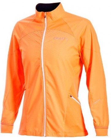 Craft-  Brilliant Light Jacket - Hardloopjas - Dames - Oranje