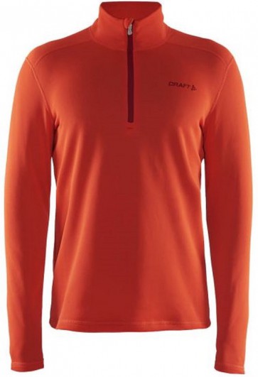  Craft - Core Sweep Midlayer - Wintersportpully - Heren - Oranje - Maat XS 