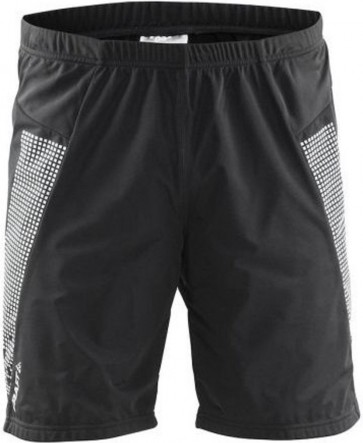  Craft - Cover Warm Sport Short - Heren - Zwart - Maat S 