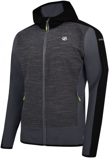 Dare 2b Appertain II Heren Softshell Jas - Charcoal 