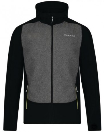 Dare 2b Creed Heren Softshell Jas - Zwart