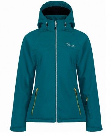 Dare 2b Conciliate Winter Softshell Jas Dames - Enamel Blauw