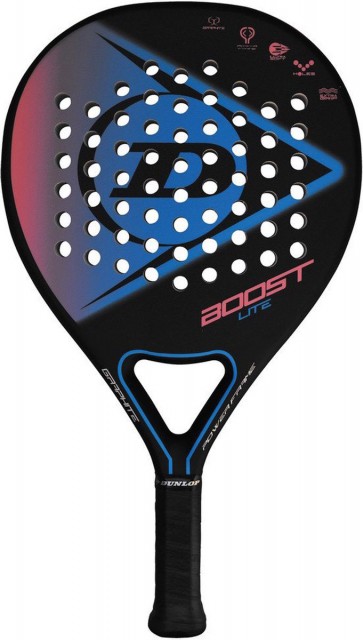 Dunlop Boost Lite - Padel Racket - Zwart met Blauw
