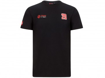 Haas F1 Team - Kevin Magnussen - T-shirt - Heren - Zwart - Maat M