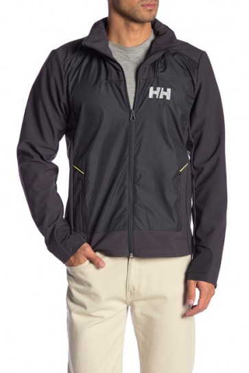 Helly Hansen HP Hybrid Softshell Jas Heren - Ebony