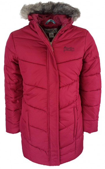 Regatta Blissful Meisjes Parka Winterjas - Rood