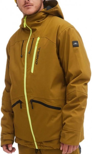 O'Neill - Total Disorder Jacket - Wintersportjas - Heren - Bruin 