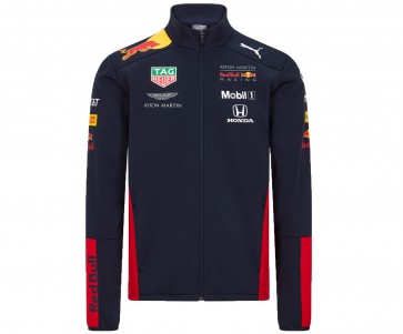 Red Bull Racing - Max Verstappen - Kids - Softshell Jas - Blauw - Maat 104 of 116