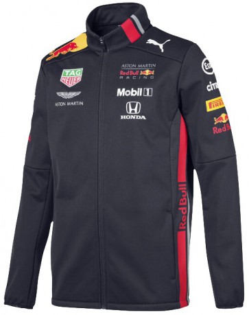 Red Bull Honda Aston Martin Racing Team Softshell Jas Heren - Donkerblauw