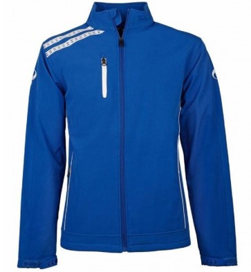 Quick Kashia Heren Softshell Jas - Blauw met Wit