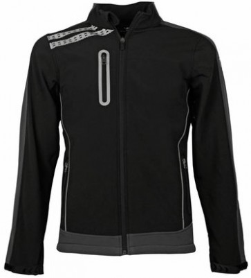 Quick Kashia Heren Softshell Jas - Zwart