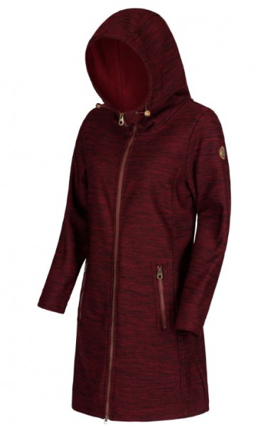 Regatta Dames Softshell Alinta Jas | Burgundy