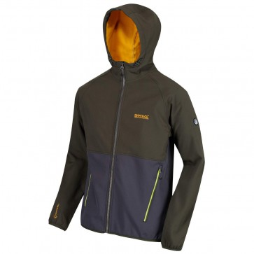 Regatta Arec II Softshell Jas Heren - Dark Khaki