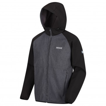 Regatta Arec II Softshell Jas Heren - Magneet met zwart