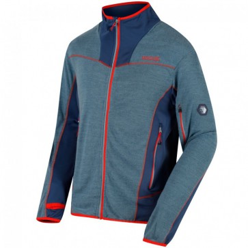 Regatta Columbus IV Fleece Jas Heren - Element Blauw