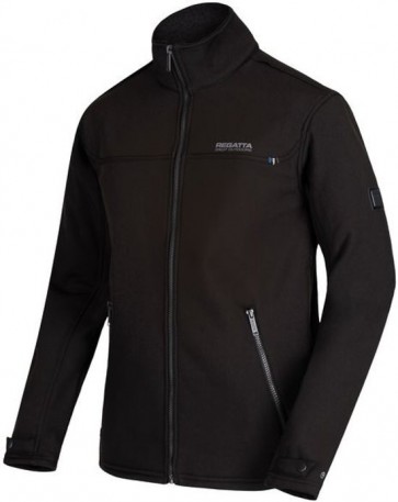 Regatta Cornell Softshell Winter Jas Heren - Zwart