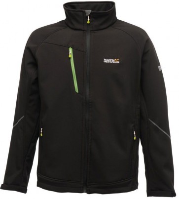 Regatta Davies Softshell Jas Heren - Zwart