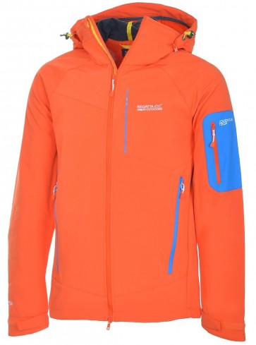 Regatta Hewitts Winter Softshell Jas Heren - Oranje