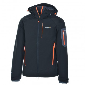 Regatta Hewitts Winter Softshell Jas Heren - Zwart