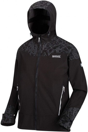 Regatta Hewitts V Heren Winter Softshell Jas - Zwart