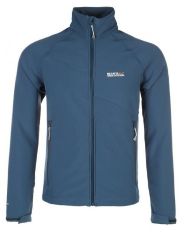 Regatta Nebraska II Softshell Jas Heren - Blue Wing