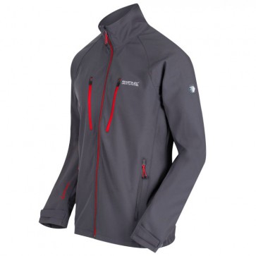 Regatta Nielson V Softshell Jas Heren - Seal Grey