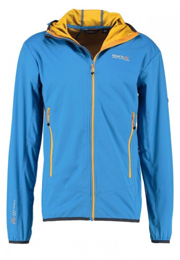 Regatta Static II Softshell Jas Heren - Hydro Blauw