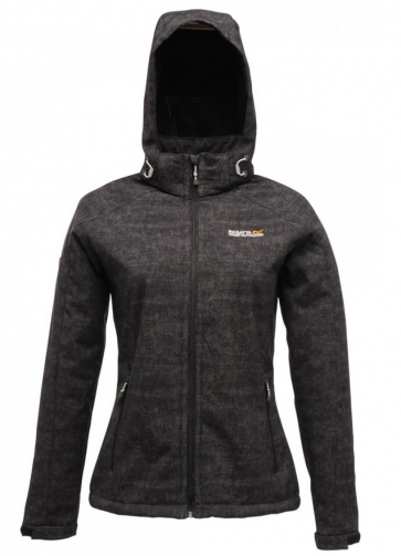 Regatta Tallis Softshell Winter Jas Dames - Zwart