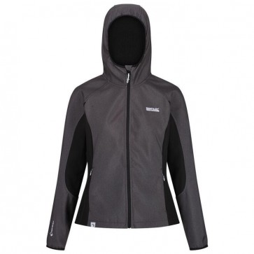 Regatta Arec II Softshell Jas Dames - Black Marl 