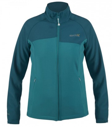 Regatta Wmns Nebraska II Softshell Winter Jas Dames - Blauw