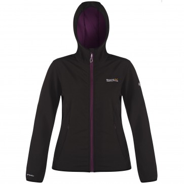 Regatta Arec Softshell Jas Dames - Zwart