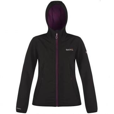 Regatta Arec Softshell Jas Dames - Zwart