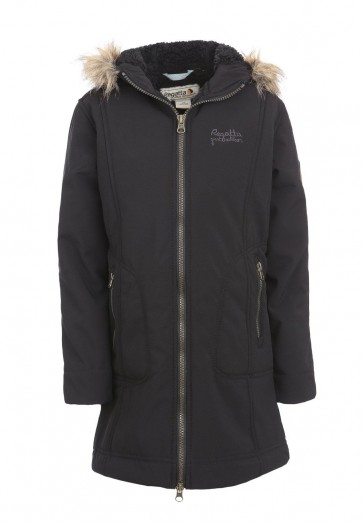 Softshell Parka Meisjes Regatta Winterstar - Zwart