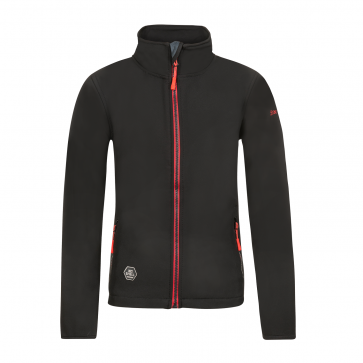 Sunpeaks Softshell Jas Kinderen - Zwart