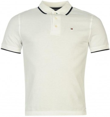 Tommy Hilfiger Heren Polo - Wit