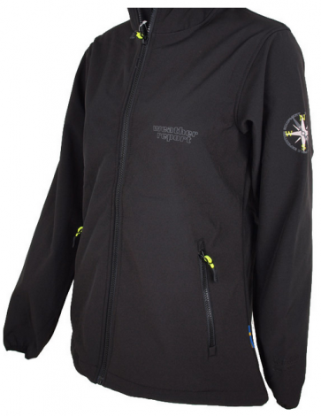 Weather Report Candy Softshell Jas Dames - Zwart